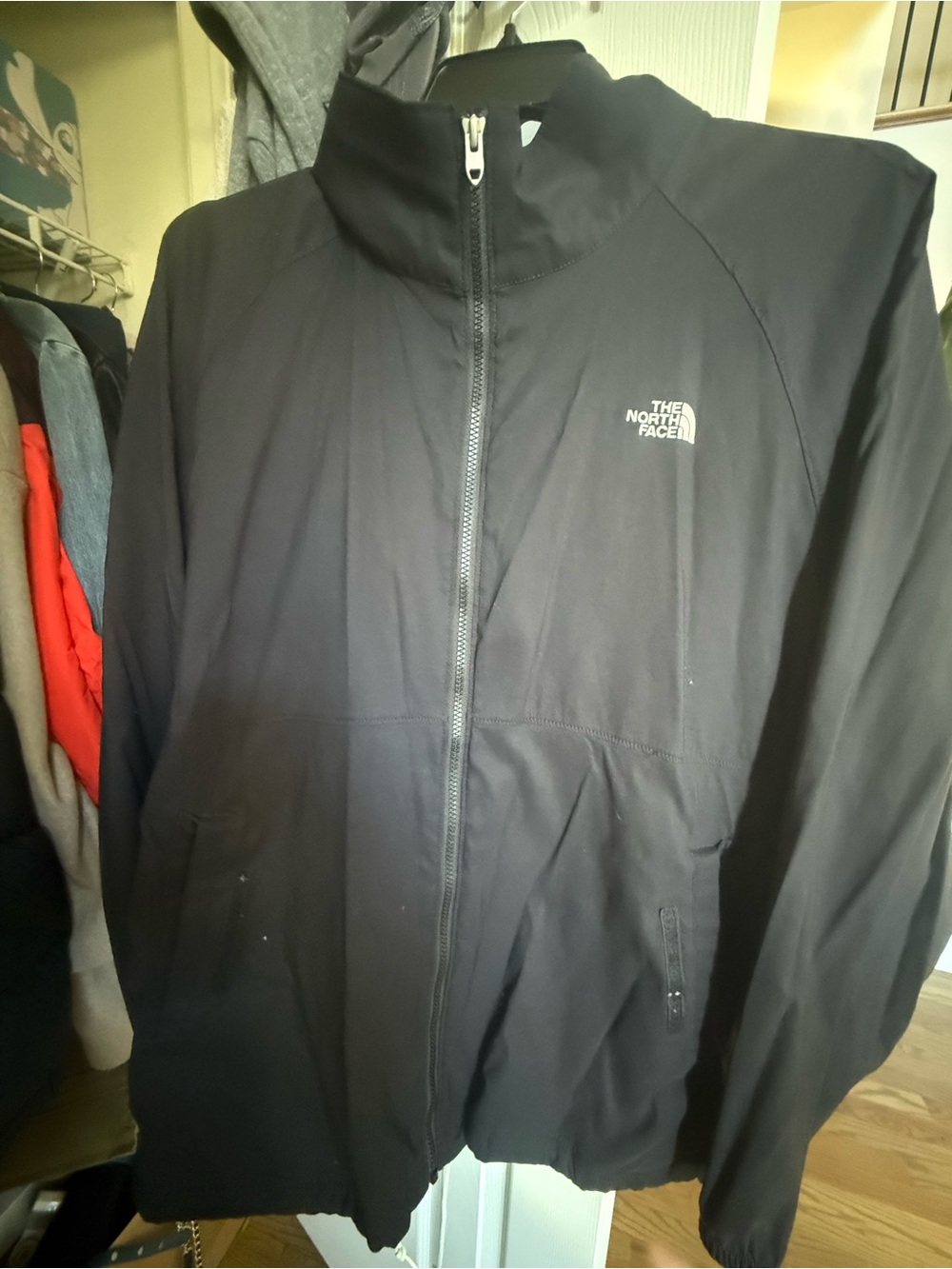 The North Face Men's Black Windbreaker Jacket